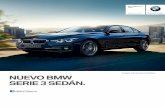 BMW 320iA Automático 2017 - bmw.com.mx€¦ · BMW 320iA Automático 2017 Motor Aceleración Transmisión Rendimiento / CO2 EfficientDynamics 4 cilindros turbo / 1,998 cm3 / 184