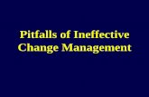 Pitfalls of Ineffective Change Management - GNWTwarehouse.pws.gov.nt.ca/pdf/PMC/PMC Presentations/Steve Revay... · change orders hours to total contract hours. LEONARD STUDY . This