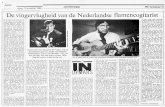 michielhegener.nlmichielhegener.nl/artikelen/Nederlandse-flamencogitaristen.pdf · Akkerman, Marc Knopfler (van Dire Straits), Eric Clapton en vele anderen. Wie het hele gi- taarrepertoire