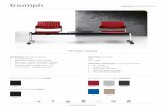 TR4 Beam Seating - Triumph Furniture UK - UK Leading ... · TR4 Beam Seating . PRODUCT. SPECIFICATION STANDARD. SPECIFICATION • 5 years guarantee • Black plastic seat and back