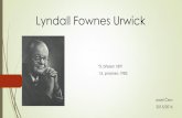 Lyndall Fownes Urwick - k126.fsv.cvut.czk126.fsv.cvut.cz/~k126/predmety/126ymfl/ymfl_lyndall-fownes-urwic…práce do systému, který pojmenovali POSDCORB. Název systému je odvozen