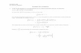 Problem Set 3 Solutions - about.illinoisstate.edu 362/Homework... · Chemistry 362 Dr. Jean M. Standard Problem Set 3 Solutions 1. Verify for the particle in a one-dimensional box