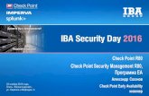 Check Point R80 Check Point Security Management R80, EAiba.by/kcfinder/upload/files/2016-IBA-Security-Day... · Паралелльное администрирование SmartView
