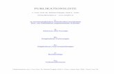 PUBLIKATIONSLISTE - vieatt.com · PUBLIKATIONSLISTE o. Univ.-Prof. Dr ... American Journal of Physiology 242: R244-R246 ... Cardiodynamics during rapid volume expansion and function