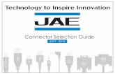 Connector Selection Guide - Heilind Electronics in the aviation and space industries in Japan. ... Aerospace JAE strives to be ... Cable Harness: Modification code DC1RS19JA7
