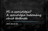 Mi a szociológia? A szociológia tudomány - uni-miskolc.huecomojud/szociologia1.pdf · A szociológia tudománya Fő kérdése: Hogyan működik a társadalom? – empirikus kérdések