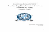 East Irondequoit CSD Continuing Teacher and Leader ... · East Irondequoit CSD Continuing Teacher and Leader ... ensure continuous professional learning for our ... Participate in