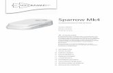 Sparrow MK4 - Manual de manejo - … · 6 Bloque de conexión en el aire acondicionado Área mínima para cable 1.5 mm2 7 hilos Espacio de contacto mínimo de 3mm en posición OFF