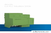 devolo G3-PLC Modem 500k€¦ · Über dieses Handbuch devolo G3-PLC Modem 500k 5 1Über dieses Handbuch Mit dem G3-PLC Modem 500k realisiert devolo eine kostengünstige Lösung zur