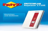 Handbuch FRITZ!WLAN Repeater 1750E - avm.deavm.de/fileadmin/user_upload/DE/Handbuecher/FRITZ_WLAN/Handbuc… · Über dieses Handbuch FRITZ!WLAN Repeater 1750E 7 1.3 Über dieses