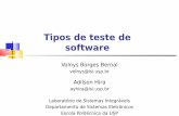 Tipos de teste de software - edisciplinas.usp.br · ISTQB (International Software Testing Qualifications Board) Testes em software