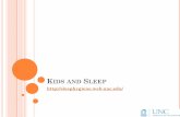 Kids and Sleep - Sleep Hygienesleephygiene.web.unc.edu/files/2012/12/Kids-and-Sleep.pdf · 1-4 Weeks Old: 15-16 hours per day ... HOW MUCH SLEEP (CON’T) 7-12 Years Old: 10-11 hours