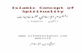 Islamic Concept of Spirituality - IslamHouse.com · Web viewTo answer this it is necessary to study carefully the difference between the Islamic concept of spirituality and that of