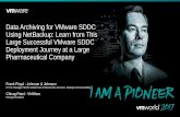 Data Archiving for VMware SDDC Using NetBackup: Learn … · 5 VMworld 2017 Content: Not for publication or distribution. SDDC Environment with VMWare vRealize Suite vRO for cloud
