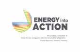Thursday, October 5 - Energy Into Actionenergyintoaction.com/fall2017/wp-content/uploads/sites/12/2017/10/... · Thursday, October 5 . ... book, Industrial Refrigeration Consortium