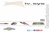 Gesamtkatalog - iv.sys GmbH Netzwerkkomponenten … · iv.sys GmbH Wir schaffen Verbindungen! Wir sind Hersteller und Großhändler für Markenprodukte im Bereich Datentechnik mit