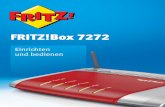 FRITZ!Box Fon WLAN 7272 - avm.de€¦ · FRITZ!Box 7272 2 Inhaltsverzeichnis Sicherheitshinweise . . . . . . . . . . . . . . . . . . . . . . . . . . . . . 8 Handbuchkonventionen ...