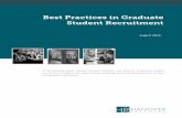 Best Practices in Graduate Student Recruitment - Email ... effective practices as specified by public master’s institutions and Figure 1.2 shows the percentage of these respondents