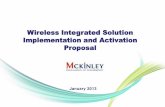 Wireless Integrated Solution Implementation and Activation ... · Wireless Integrated Solution Implementation and Activation ... automation, integrated facility ... Highend condominun