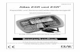 DE60/70-8 Atlas ESR und ESR - cdn-reichelt.decdn-reichelt.de/documents/datenblatt/D100/ESRGUIDE-DE.pdf · Atlas ESR und ESR + Kapazitäts und Serienersatzwiderstandsmessgerät Modell