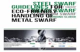 GuidelineS for alloy swarf eco-friendly BRASS Swarf ... · producers of industrial waste, ... are an integral part of operation costing because today the amount of scrap produced