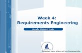 Week 4: Requirements Engineering - Lecturertuyennguyen.info/11BIT_Intro2SE/slides/03-RequirementsEngineering.pdf · Week 4: Requirements Engineering . ... Requirements+speciﬁca’on+