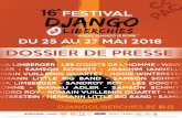 W HER E D JANGO I S BO RN - djangoliberchies.be · Bireli Lagrene et Stochelo Rosenberg. En 2015, il s'est produit au “Rheingau Musical Festival”, l'un des plus grands festivals