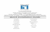 LevelOnedownload.level1.com/level1/qig/FPS-1031_32_33_WPS-1133_QIG_1.1.… · LevelOne FPS-1031 Parallel Print Server FPS-1032 USB Print Server FPS-1033 2 USB + 1 Parallel Print Server