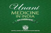 UNANI MEDICINE IN INDIA ˜ A N OV E RV IE Wccrum.res.in/writereaddata/UploadFile/Unani0Medicine0in0India0An... · Siddha and Homoeopathy (AYUSH), ... (TKDL), a joint initiative of