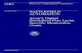 NSIAD-96-25 Battlefield Automation: Army's Digital ... · Army’s Digital Battlefield Plan Lacks Specific Measurable Goals ... It is a massive effort involving brigade-, ... applique,