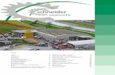 schneider- landtechnik.ch/Bilder/brochure_Newsinfo ... Schneider AG... · 3 Werte Kundinnen, werte Kunden Am Wirtschaftshimmel langsam aufziehende, dunklen Wolken können uns nicht