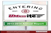 University of Massachusetts Amherst Institute of ... · University of Massachusetts Amherst Institute of Transportation Engineers 1 Table of Contents 2013 - 2014 Annual Report Chapter
