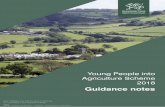 Young People into - beta.gov.wales · development of the activity; and/or general costs linked to the operation of the business. 5. ... Young People into Agriculture scheme – Guidance