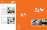 Catálogo Geotubos Gerfor 2011 · La tecnología de Confinamiento Geotube® fue desarrollada en la década de los 60, como búsqueda de solución a problemas de erosión de costas