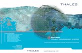 - Thales Sails the Seven Seas · Thales < 03 MeeTIng The fuTure MArITIMe ChAllenge 02 > Thales The maritime battlespace of the 21st century presents a multitude of command challenges