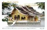 LAOS - World Travel Net · Ihnen beste Qualität- und ... Konstant werden im Internet und in unseren Reisekatalogen neue besondere Reiseziele- und ... Tempelbauten von Luang Prabang.
