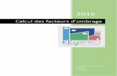 Calul des fateurs d’omrage - Bienvenue - Kephir ...kephir-environnement.com/files/Calcul_des_facteurs_dombrage.pdf · latitude de Strasbourg pour les différentes orientations et