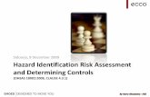 Sidoarjo, 9 December 2009 Hazard Identification Risk ...xa.yimg.com/kq/groups/11126306/897217002/name/RISK+Assessment+PT... · (Contoh merode HIRADC) • HAZOP (Hazard and Operability