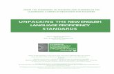 UNPACKING THE NEW ENGLISH LANGUAGE PROFICIENCY … · teachers and those who support teachers to plan teaching and learning using the new English Language Proficiency (ELP ... listening,