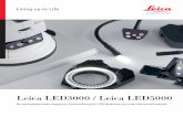 Leica LED3000 / Leica LED5000 - leica-microsystems.com · Leica LED3000 RL mit Diffusor: gleich-mäßigere Ausleuchtung, Reflexe werden gemindert Leica LED3000 RL mit gekreuzten Polarisatoren: