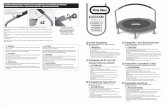 630354M 3' Trampoline pgs12 1 R2 - Little Tikes · 3 Foot Trampoline Assembly, Installation, ... ASSEMBLY INSTRUCTIONS / INSTRUCTIONS D’ASSEMBLAGE / INSTRUCCIONES DE MONTAJE / ...