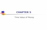 Time Value of Money - :: 동국대학교 OCW :: · (Formula), financial calculator, and table methods. ... = PMT(FVIFA r,n) I (1 ) 1 T N ... Solving for FVA and PVA