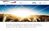 Etude d’Opportunité du Solaire Photovoltaïque dans les …©_PV_AGRI-IAA... · Solaire Tunisien par rapport au secteur agricole_ 11 IV. L’électricité dans le secteur agroalimentaire___
