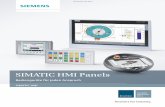 SIMATIC HMI Panels - polytech.ch · 2 SIMATIC Panels SIMATIC Panels bewähren sich seit Jahren in unter schied-lichsten Anwendungen in allen Branchen. Sie verfügen nicht nur über
