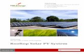 Rooftop Solar PV System - tmlenergy.co.id · harga yang flat. Melindungi anda dari ketidakpastian perubahan harga listrik yang ... busbar, dan terminal. Panel Distribusi Digunakan