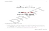 sysmocom - s.f.m.c. GmbH - ftp.osmocom.orgftp.osmocom.org/docs/latest/osmostp-usermanual.pdf · Over the last 25 years, ... GMR satellite telephony, ... We have prepared this manual