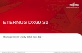 ETERNUS DX60 S2 - FiOLA - Login Customer · Configure LUN Mapping with Affinity (1) Following parameters can be set here LUN Mapping Affinity Group Port connected to the server