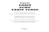 Toyota YARIS ECHO YARIS VERSO - autodata.ru · toyota yaris echo yaris verso Модели 1999-2005 гг. выпуска с бензиновыми двигателями 1sz-fe (1,0