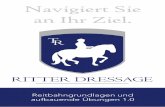 Navigiert Sie an Ihr Ziel. - Equestrian Mobile Guides · RITTER DRESSAGE TR Reitbahngrundlagen und aufbauende Übungen 1.0 Navigiert Sie an Ihr Ziel.