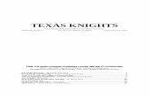 TEXAS KNIGHTS - Texas Chess Association · TEXAS KNIGHTS The official ... Contributions beyond membership fees are tax deductible. TCA Hall of Honor Enrico Accentifamily Angela Alston